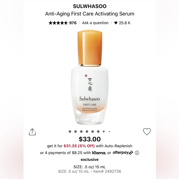 Sulwhasoo Duo Set - Picture 3 of 4